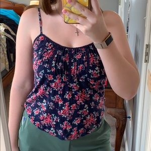 Forever 21 floral tank top